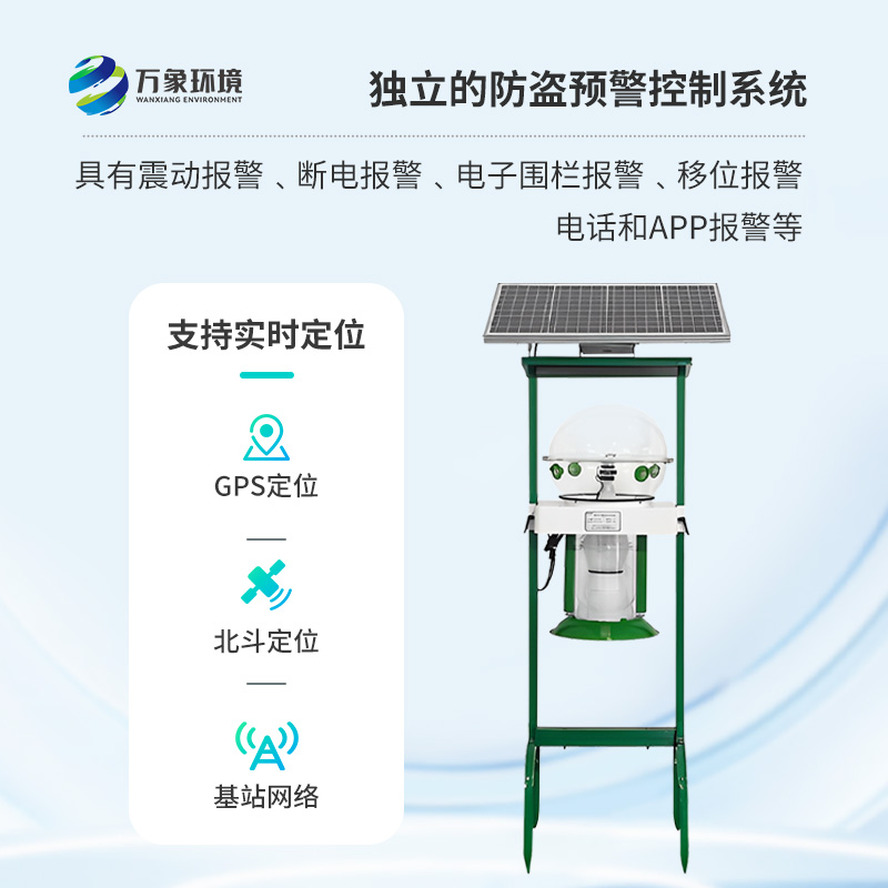 水稻害蟲(chóng)性誘測(cè)報(bào)燈，保護(hù)水稻生長(zhǎng)遠(yuǎn)離病蟲(chóng)害