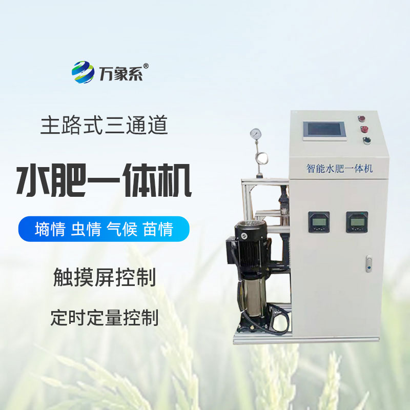 主路式三通道水肥一體機
